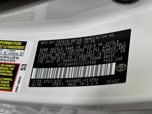 Certified 2026 Toyota Camry XSE w/ Premium Plus Package FWD image 36