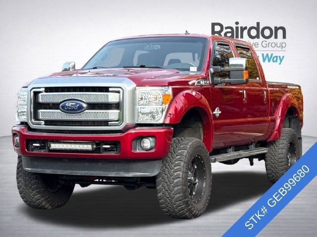 Used 2016 Ford F350 Platinum w/ Platinum Package AWD/4WD image 2