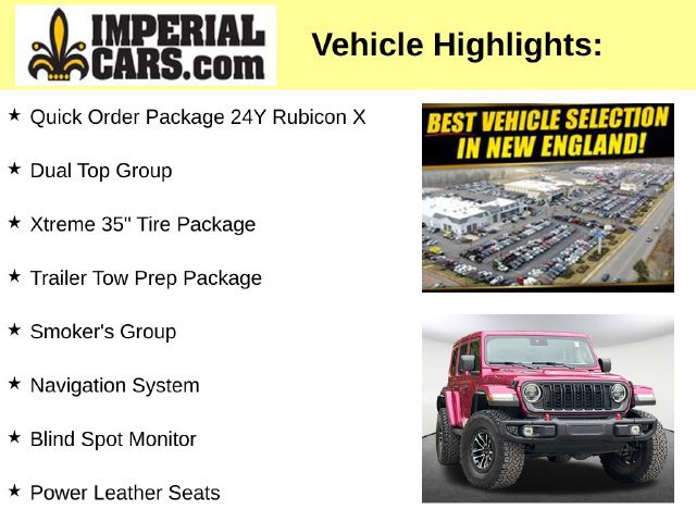Used 2024 Jeep Wrangler Unlimited Rubicon AWD/4WD image 8