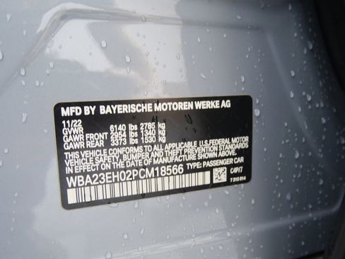 Certified 2023 BMW 740i w/ Parking Assistance Package RWD image 30