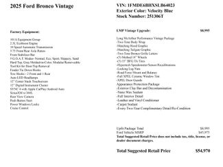 New 2025 Ford Bronco 4-Door video 2