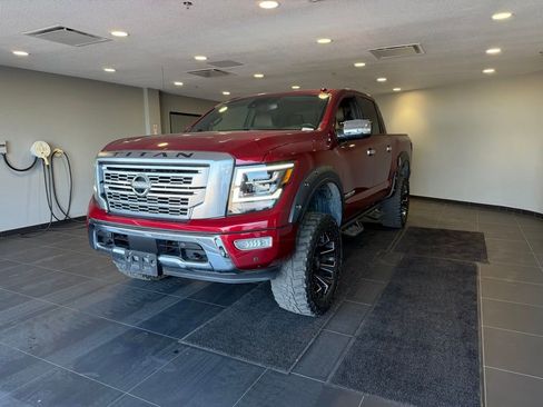 Used 2021 Nissan Titan Platinum Reserve w/ Moonroof Package image 1