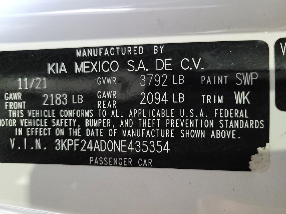 Used 2022 Kia Forte LXS FWD image 33