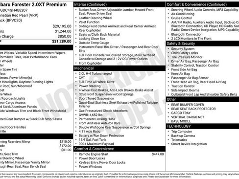 Used 2016 Subaru Forester 2.0XT Premium image 5