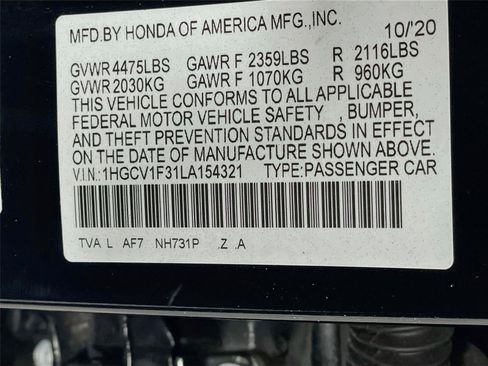 Used 2020 Honda Accord Sport image 34