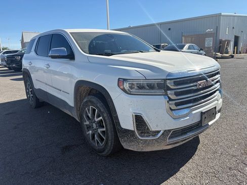 Used 2023 GMC Acadia SLE w/ LPO, Bright Accent Package FWD image 6