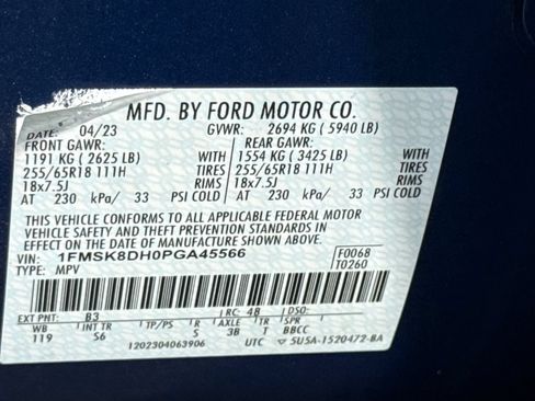 Used 2023 Ford Explorer XLT w/ Equipment Group 202A AWD/4WD image 30