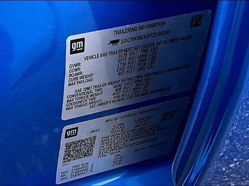 New 2026 Chevrolet Silverado 1500 Custom w/ LPO, Dark Essentials Package image 8