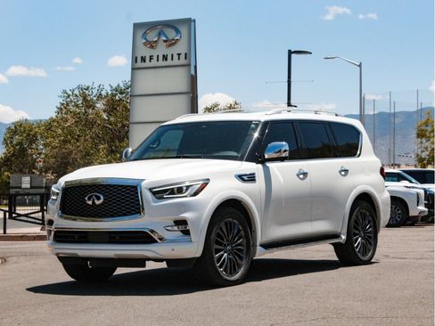 Used 2023 INFINITI QX80 Sensory w/ Cargo Package AWD/4WD image 1
