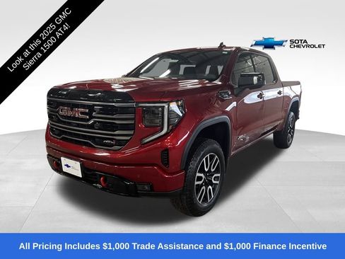 Used 2025 GMC Sierra 1500 AT4 w/ AT4 Preferred Package image 1
