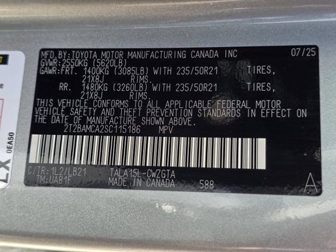 Used 2025 Lexus RX 350 Premium Plus AWD/4WD image 34