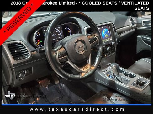 Used 2018 Jeep Grand Cherokee Limited w/ Luxury Group II image 7