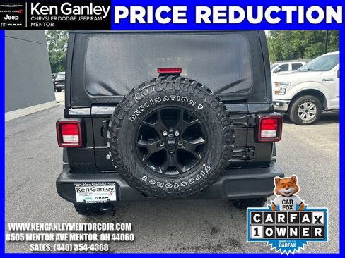 Used 2021 Jeep Wrangler Unlimited Sport AWD/4WD image 8