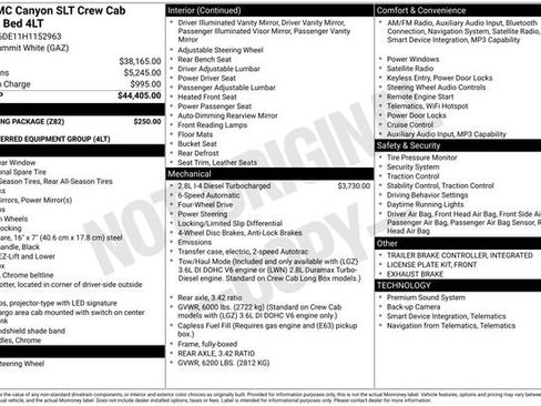 Used 2017 GMC Canyon SLT w/ Trailering Package image 23