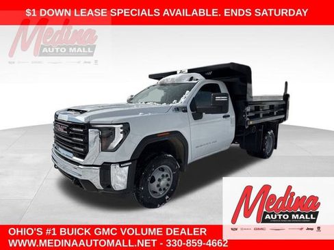 New 2026 GMC Sierra 3500 Pro w/ Snow Plow Prep Package AWD/4WD image 1