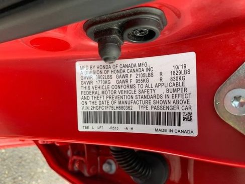 Used 2020 Honda Civic EX-L image 24