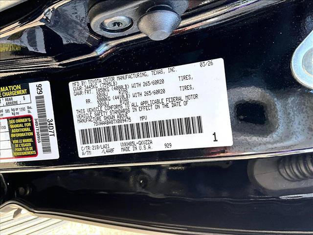 Used 2026 Toyota Sequoia Platinum AWD/4WD image 30
