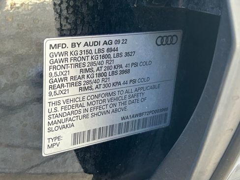 Used 2023 Audi SQ7 Premium Plus image 61