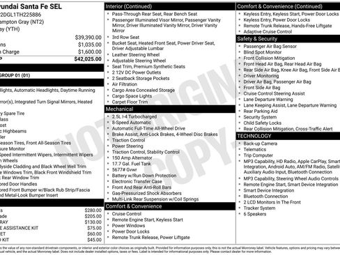 New 2026 Hyundai Santa Fe SEL AWD/4WD image 20