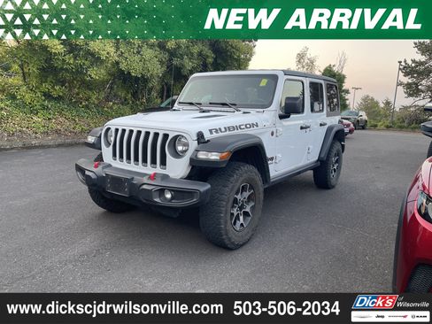 Used 2021 Jeep Wrangler Unlimited Rubicon AWD/4WD image 2