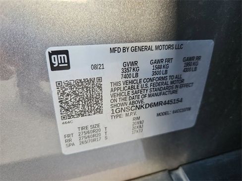 Used 2021 Chevrolet Tahoe LT image 35