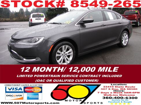 Used 2016 Chrysler 200 Limited image 1