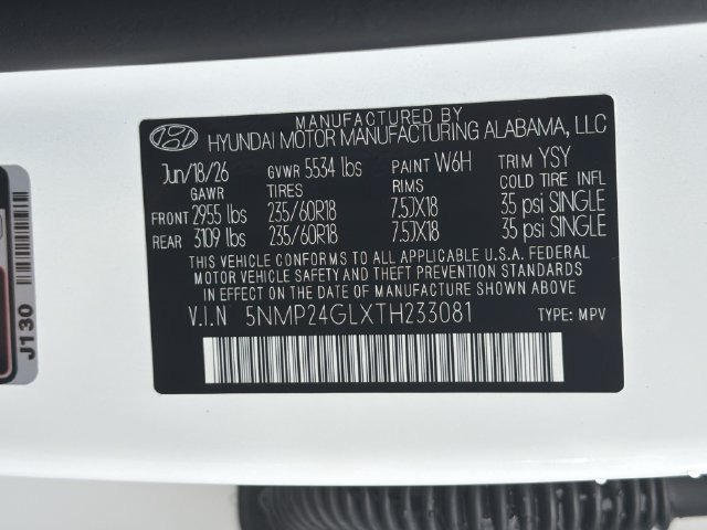New 2026 Hyundai Santa Fe SEL FWD image 37