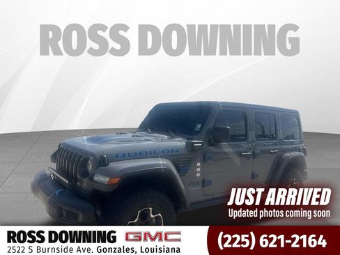 Used 2022 Jeep Wrangler Unlimited Rubicon 4xe w/ Cold Weather Group AWD/4WD image 1