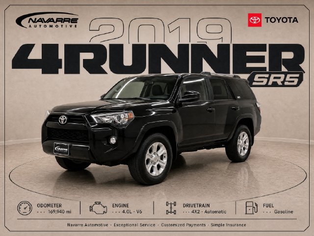 Used 2019 Toyota 4Runner SR5 RWD image 1