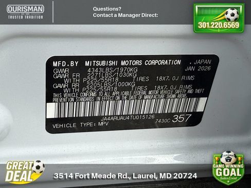 New 2026 Mitsubishi Outlander Sport LE AWD/4WD image 27