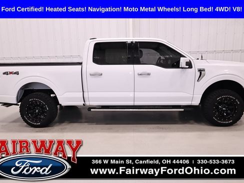 Certified 2021 Ford F150 XLT w/ Equipment Group 302A High AWD/4WD image 1