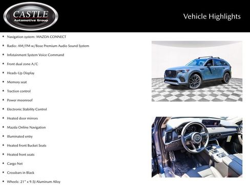 New 2025 MAZDA CX-70 Plug-In Hybrid w/ Premium Pkg image 4