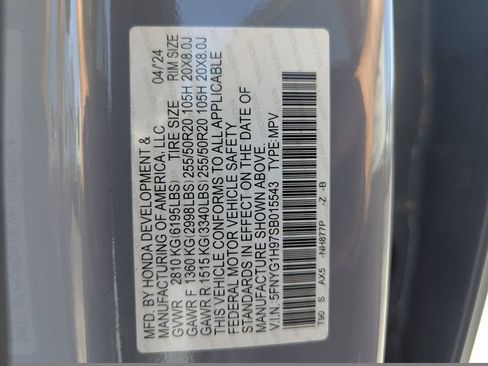 Used 2025 Honda Pilot Black Edition image 36