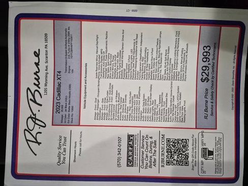 Used 2023 Cadillac XT4 Luxury w/ Cold Weather Package image 26