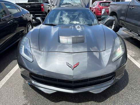 Used 2017 Chevrolet Corvette Stingray Coupe w/ Carbon Flash Badge Package RWD image 2