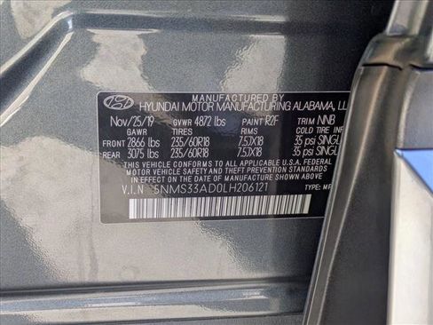 Used 2020 Hyundai Santa Fe SEL w/ Convenience + Premium Package FWD image 24