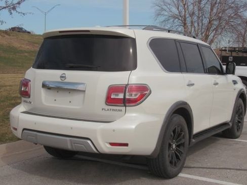Used 2017 Nissan Armada Platinum w/ Captain Seat Package image 2