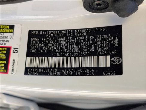 Used 2020 Toyota Camry LE w/ Convenience Package image 25