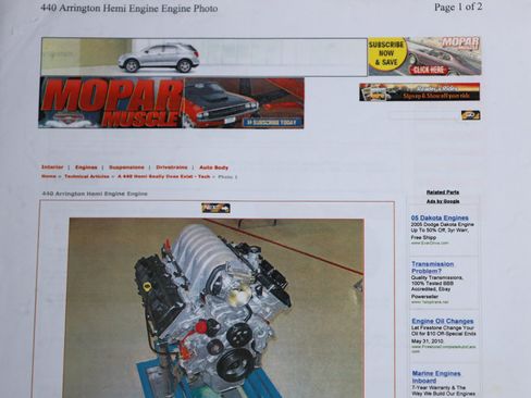 Used 2007 Dodge Charger SRT8 w/ SRT Option Group II image 5