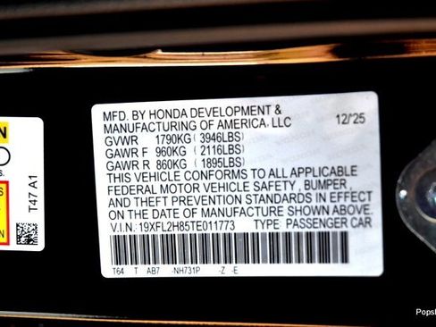 New 2026 Honda Civic Sport image 16