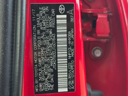 Used 2018 Toyota Prius C Four w/ Carpet Mat Package image 34