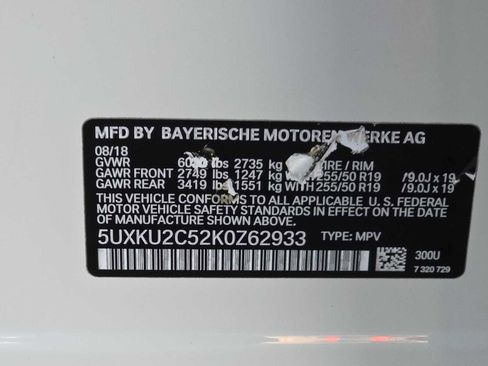 Used 2019 BMW X6 xDrive35i w/ M Sport Package image 25