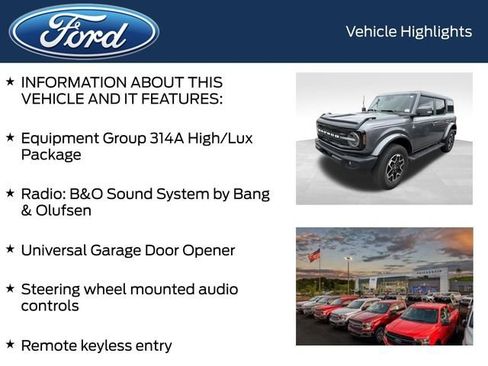 Certified 2024 Ford Bronco Outer Banks AWD/4WD image 4