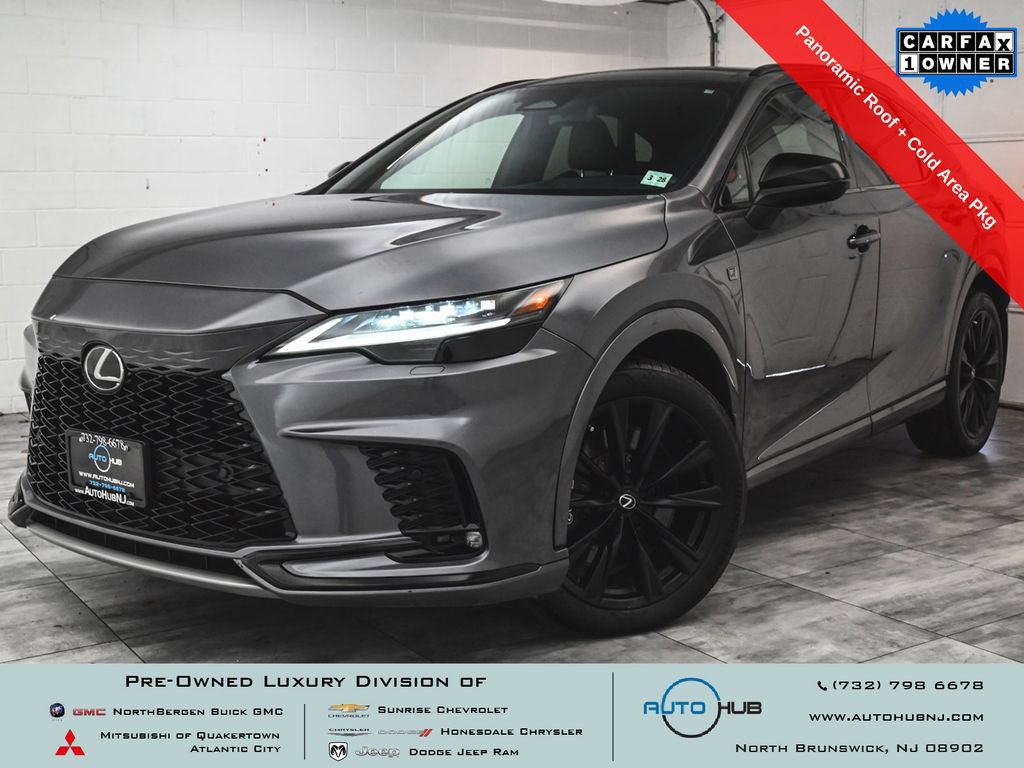 Used 2023 Lexus RX 500h F Sport w/ Accessory Package (Z1) AWD/4WD image 1