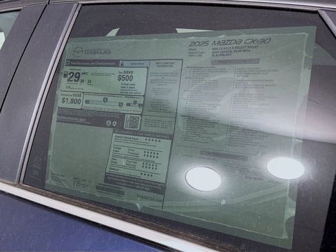 New 2025 MAZDA CX-30 AWD 2.5 S w/ Select Sport Pkg image 12