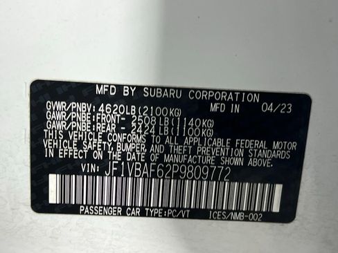 Used 2023 Subaru WRX Premium image 35