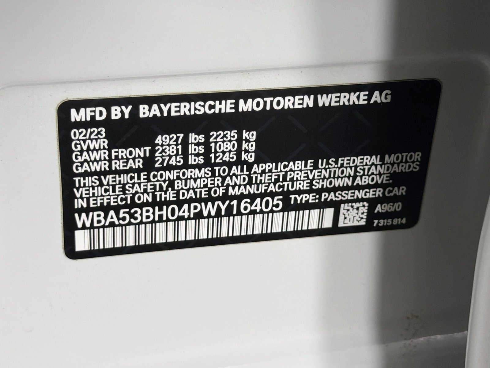 Used 2023 BMW 530i w/ Convenience Package RWD image 33