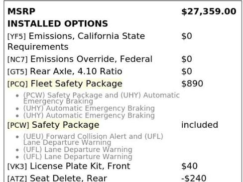 Used 2022 Chevrolet Colorado LT w/ Fleet Safety Package RWD image 4
