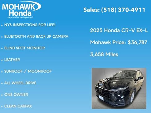 Certified 2025 Honda CR-V EX-L image 8