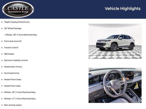 New 2025 Volkswagen Tiguan S image 3